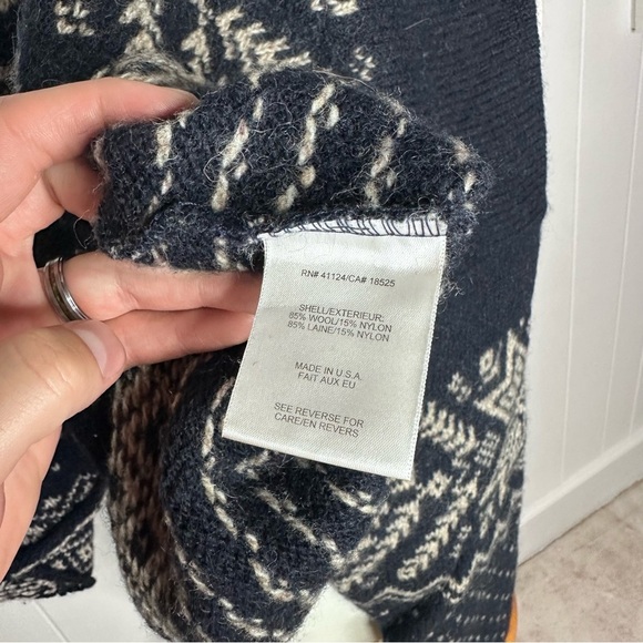 Demetre Snowflake Ski Winter Wool Knit Swetaer - Picture 9 of 9